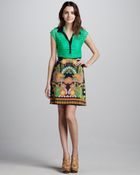 Nanette Lepore Jane Printed Skirt - Lyst