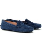 Tod's Suede Loafers - Lyst