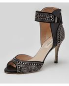 Valentino Micro Studded Anklewrap Sandal - Lyst