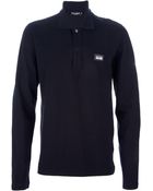 Dolce & Gabbana Long Sleeve Polo Shirt - Lyst