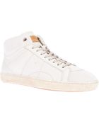 Santoni Hightop Trainer - Lyst