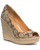 Coach Milan Wedge - Lyst