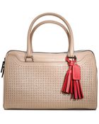 Coach Legacy Perforated Leather Haley Satchel - Lyst