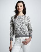 Marc By Marc Jacobs Lita Cheetah Sweater - Lyst