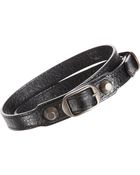 Balenciaga Arena Classic Double Tour Bracelet - Lyst