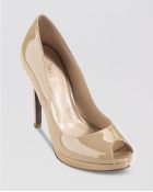 Cole Haan Peep Toe Platform Pumps Chelsea High Heel - Lyst