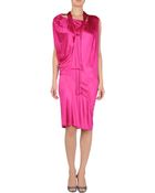 John Galliano Short Dress - Lyst