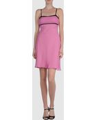 Roberta Scarpa Short Dress - Lyst