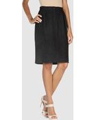 Jil Sander Knee Length Skirt - Lyst