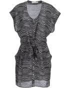 Balmain Short Dresses - Lyst