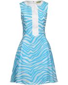 Versace Jeans Short Dress - Lyst
