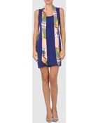 Love Moschino Short Dress - Lyst