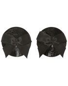 Bordelle Silk Bow and Leather Nipplets - Lyst