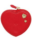 Mulberry Valentines Heart Leather Coin Purse - Lyst