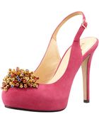 Kate Spade Lenora Toeornament Slingback - Lyst