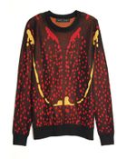 Proenza Schouler Bug Print Knit Pullover - Lyst