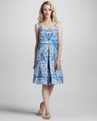 Tory Burch Ramona Floral print Dress - Lyst