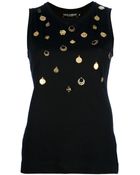 Dolce & Gabbana Embellished Tank Top - Lyst