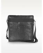 Porsche Design Medium Leather Messenger - Lyst