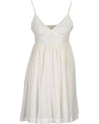 Tommy Hilfiger Denim Short Dresses - Lyst