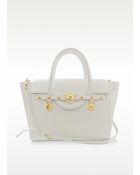 Versace Large Signature Leather Tote - Lyst