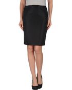 Jil Sander Knee Length Skirt - Lyst