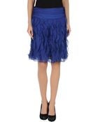 Ralph Lauren Black Label Knee Length Skirts - Lyst