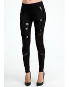 Bebe Linear Legging - Lyst