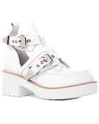 Jeffrey Campbell The Coltrane Boot in White Leather - Lyst