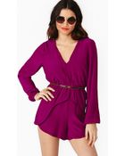Nasty Gal Stronger Than Me Romper - Lyst