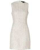 Theyskens' Theory Beigemutli Drisse Dress - Lyst