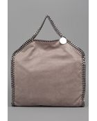 Stella McCartney Falabella Shoulder Bag Smoke - Lyst