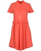 Carven Short Dress - Lyst