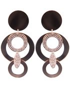 Luxury Fashion Drop Disc Earrings - Lyst