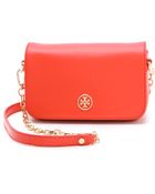 Tory Burch Robinson Adjustable Mini Bag - Lyst