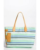 Tory Burch Stacked T Tote - Lyst