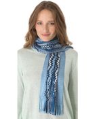 Missoni Mixed Zig Zag Scarf - Lyst