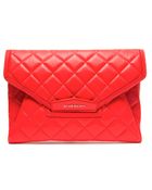 Givenchy Antigona Envelope Clutch - Lyst