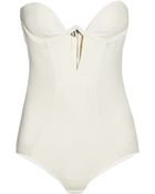 Willow Corset Illusion Cutout Stretch Bodysuit - Lyst