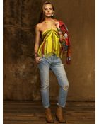 Ralph Lauren Linen Halter Top - Lyst