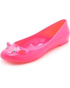 Marc By Marc Jacobs Jelly Mouse Flats - Lyst