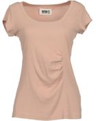 Mm6 By Maison Martin Margiela Short Sleeve T - Lyst