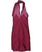 Yves Saint Laurent Rive Gauche Short Dresses - Lyst