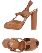 Diesel Platform Sandals - Lyst