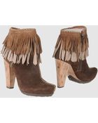 Goffredo Fantini Ankle Boots - Lyst
