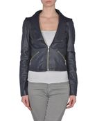 Lipsy Leather Outerwear - Lyst
