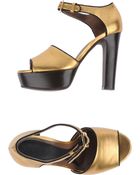Marni Platform Sandals - Lyst