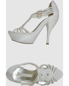 Pura Lopez Platform Sandals - Lyst
