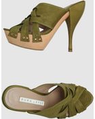 Pura Lopez Platform Sandals - Lyst