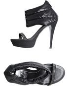Rene Caovilla Platform Sandals - Lyst